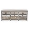 Baxton Studio Mabyn ModernLight Grey Finished Wood 3-Drawer Storage Bench with Baskets 198-12239-ZORO - alternate 10
